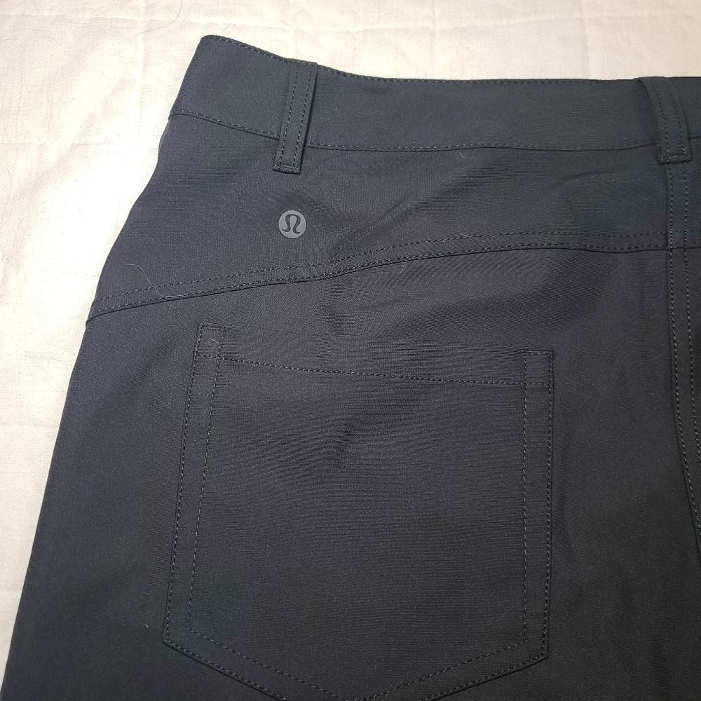 Lululemon City Sleek Wide Leg Pants Black 33 - Picture 5 of 16